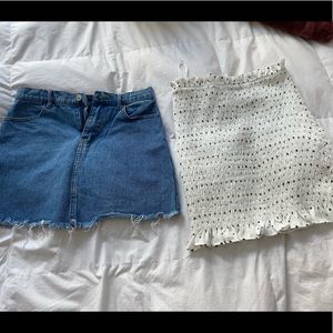 Superdown star skirt / Jean skirt bundle